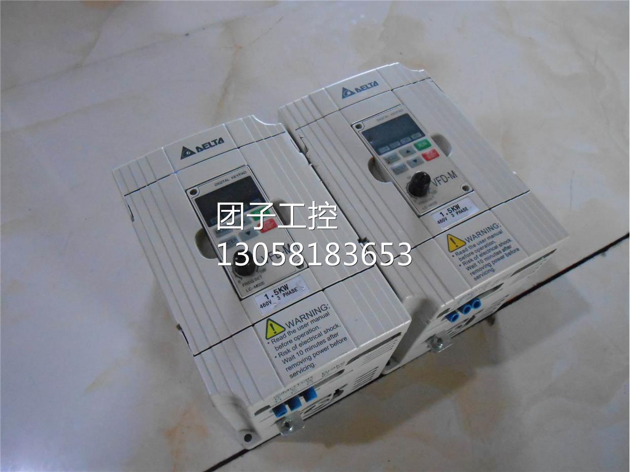 ￥ 原装拆机 VFD-M变频器 VFD015M43B 1.5KW 380V 询价