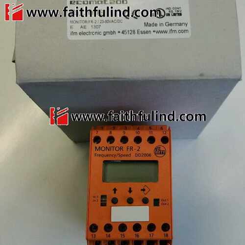 @IFM DD2006 易福门全新速度监视器 MONITOR/FR-2 / 23-60VAC/DC