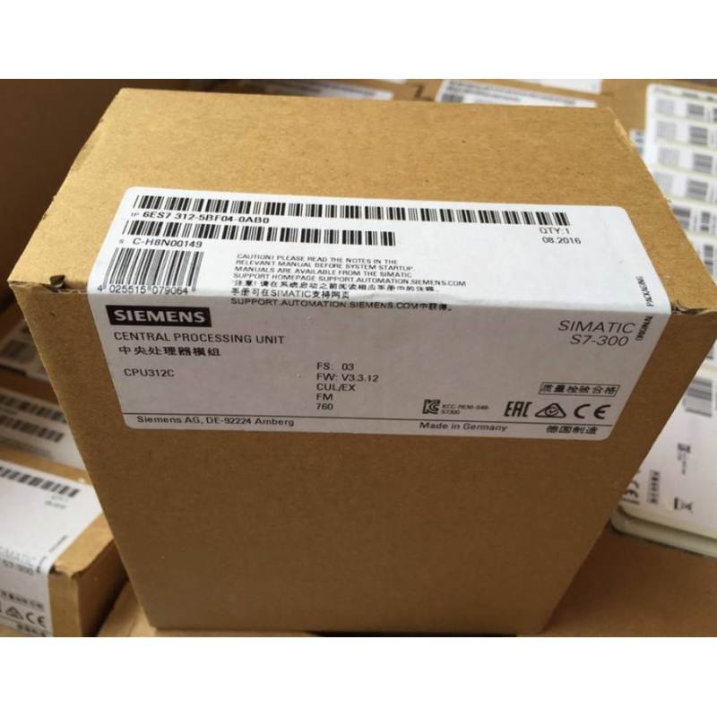 6ES7312-5BE03/5BF04-0AB0西门子模块德国进口模块脉冲导轨询价
