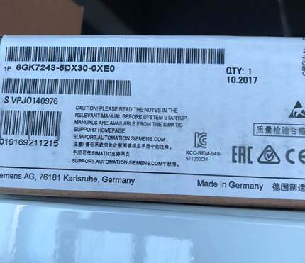 6GK7242-5DX30-0XE0西门子S7-1200 CM1242-5 6GK72425DX300XE0询