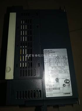 施耐德变频器ATV71HU30N4Z原装拆机ATV71系列3KW380V功能测试询价