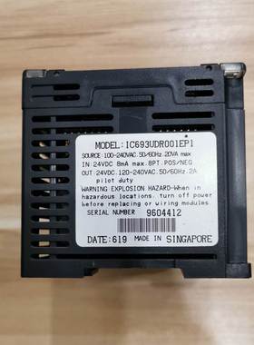 IC692MDR541C IC693UDR001EP1 GE-FANUC PLC模块 原装现货询价