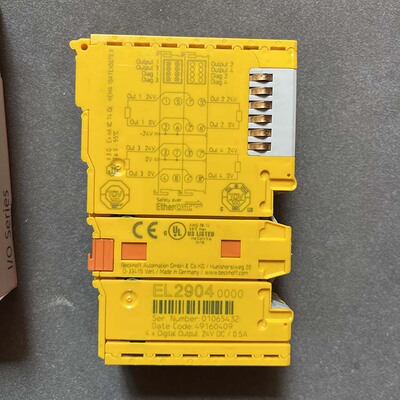 新振工控7.21*德国进口BECKHOFF EL1904 EL2904倍福模块现货销售