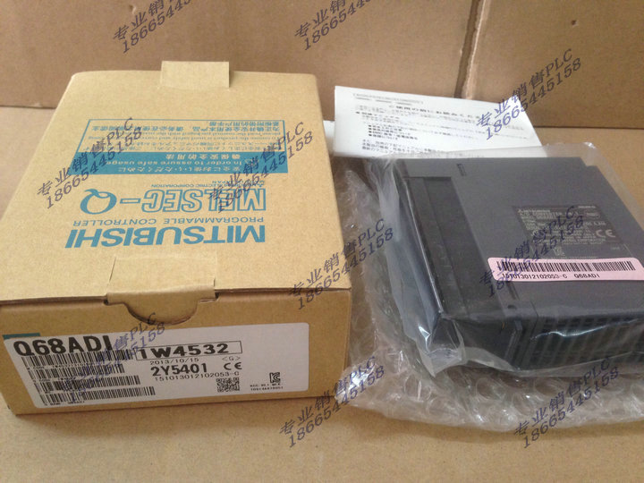 日本原装全新三菱Q系列模块/Q68DAI Q68AD-G询价