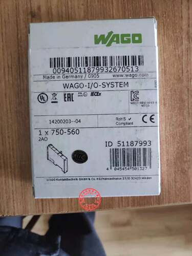 WAGO万可 750-560 750-559模拟量输出模块原装全新德国进口万可IO