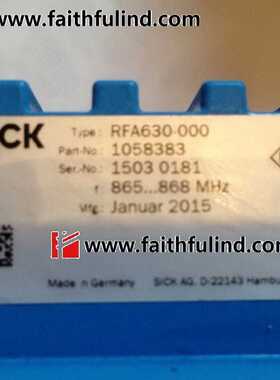 @Sick RFA630-000 西克全新RFID传感器 1058383询价