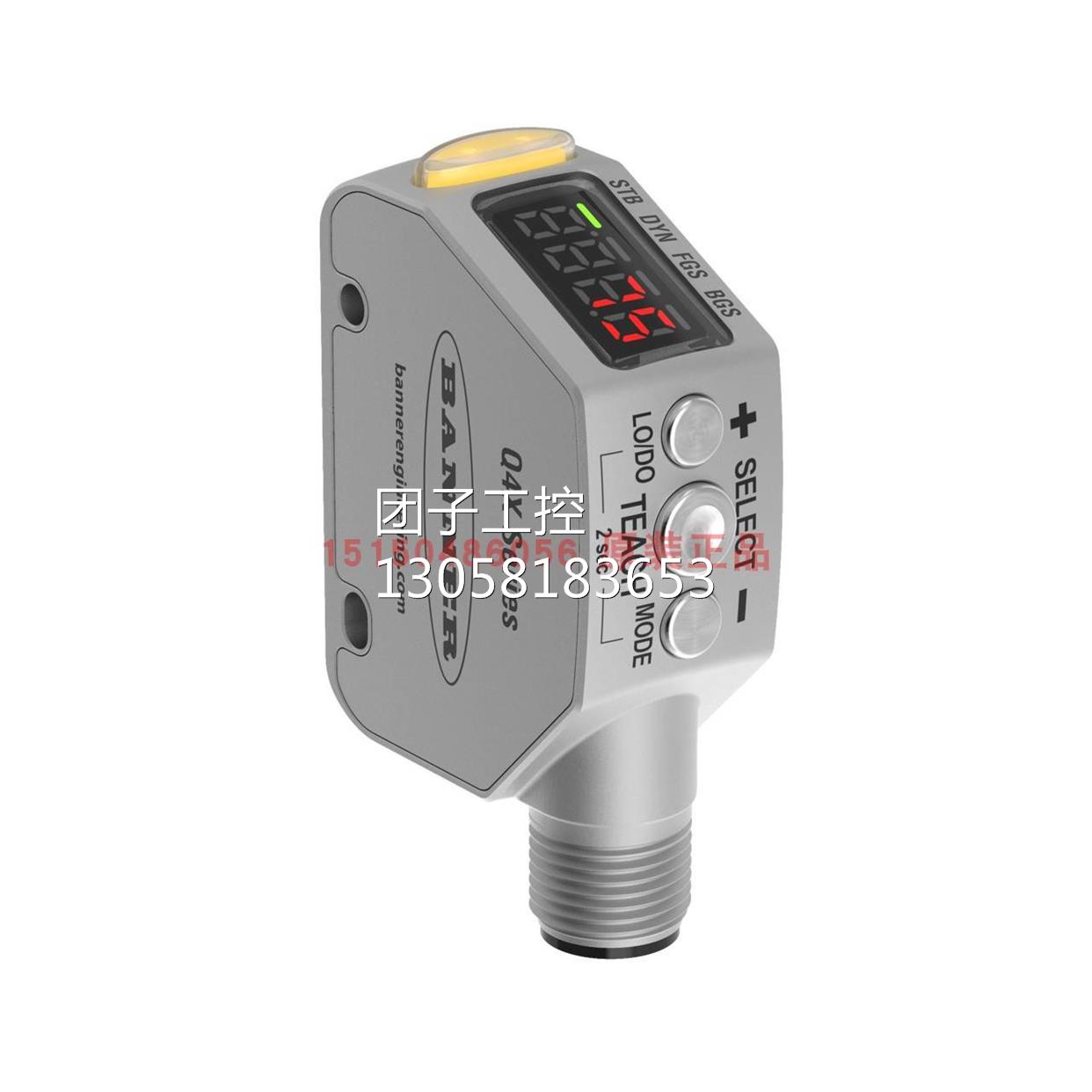 ！BANNER美国邦纳 Q4XFULAF610-Q8激光测距传感器全新原装询价