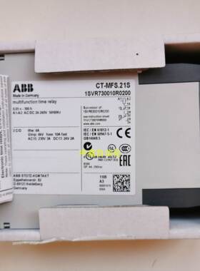 全新原装ABB通力电梯时间继电器 ct-mfs.21s 1SVR730010R0200现货
