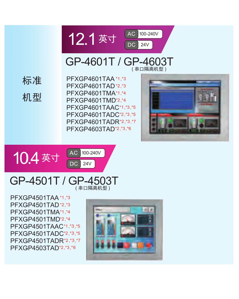 PROFACE普洛菲斯触摸屏4402/4502/40314501/4401/4601/6400/6500