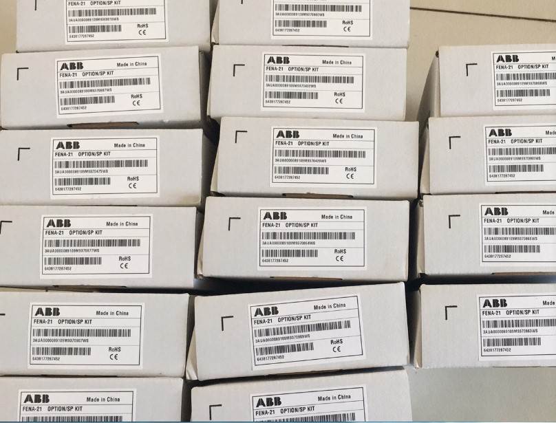 ABB变频以太网适配器通讯模块FENA-21 FENA-11用于ACS580询价