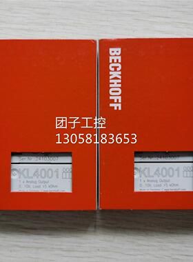 ￥原装 BECKHOFF 倍福 KL4001 询价
