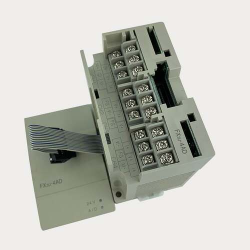 原装PLC三菱模块FX3U-4AD DA 2HC 16CCL-M 1PG 64CCL 4LC PSU-5V