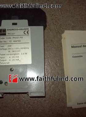 ￥E+H RN221-R2 恩德斯豪斯全新信号变送器 ENDRESS HAUSER询价