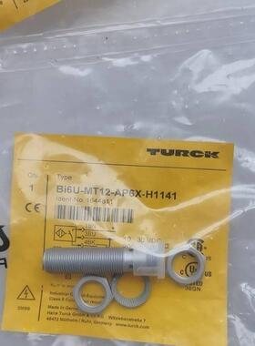￥图尔克接近开关BI6U-MT12-AP6X-H1141 1644811现询价