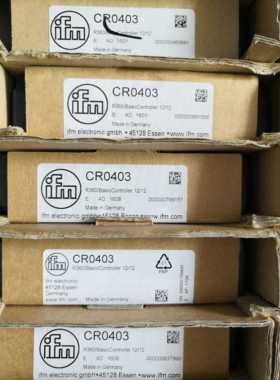 @只卖全新原装IFM易福门可编程控制器CR0403询价