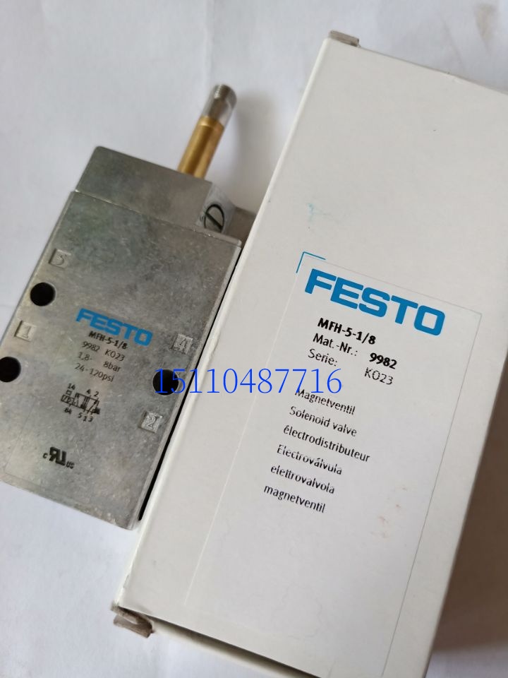FESTO费斯托电子阀VSVA-B-B52-ZD-A1-1T1L 539156正品现货询价