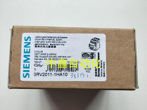 全新原装断路器3RV201