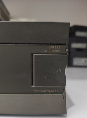 西门子PLC S7-200 CPU226 6ES7-2AD23-0XB0实物图9成新晶体管询价