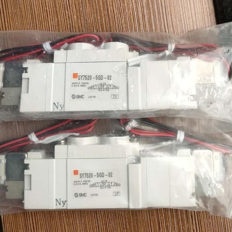 ￥SMC电磁阀简易包装SY7520-5GD-02 SY5220-5GE-C6询价