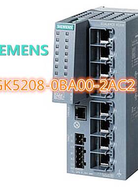 西门子6GK5208-0BA00-2AC2 IE交换机6GK52080BA002AC2 RJ45端口询