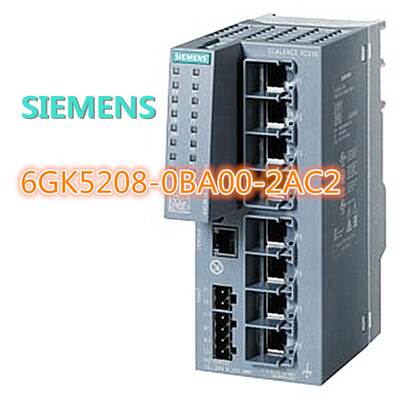西门子6GK5208-0BA00-2AC2 IE交换机6GK52080BA002AC2 RJ45端口询