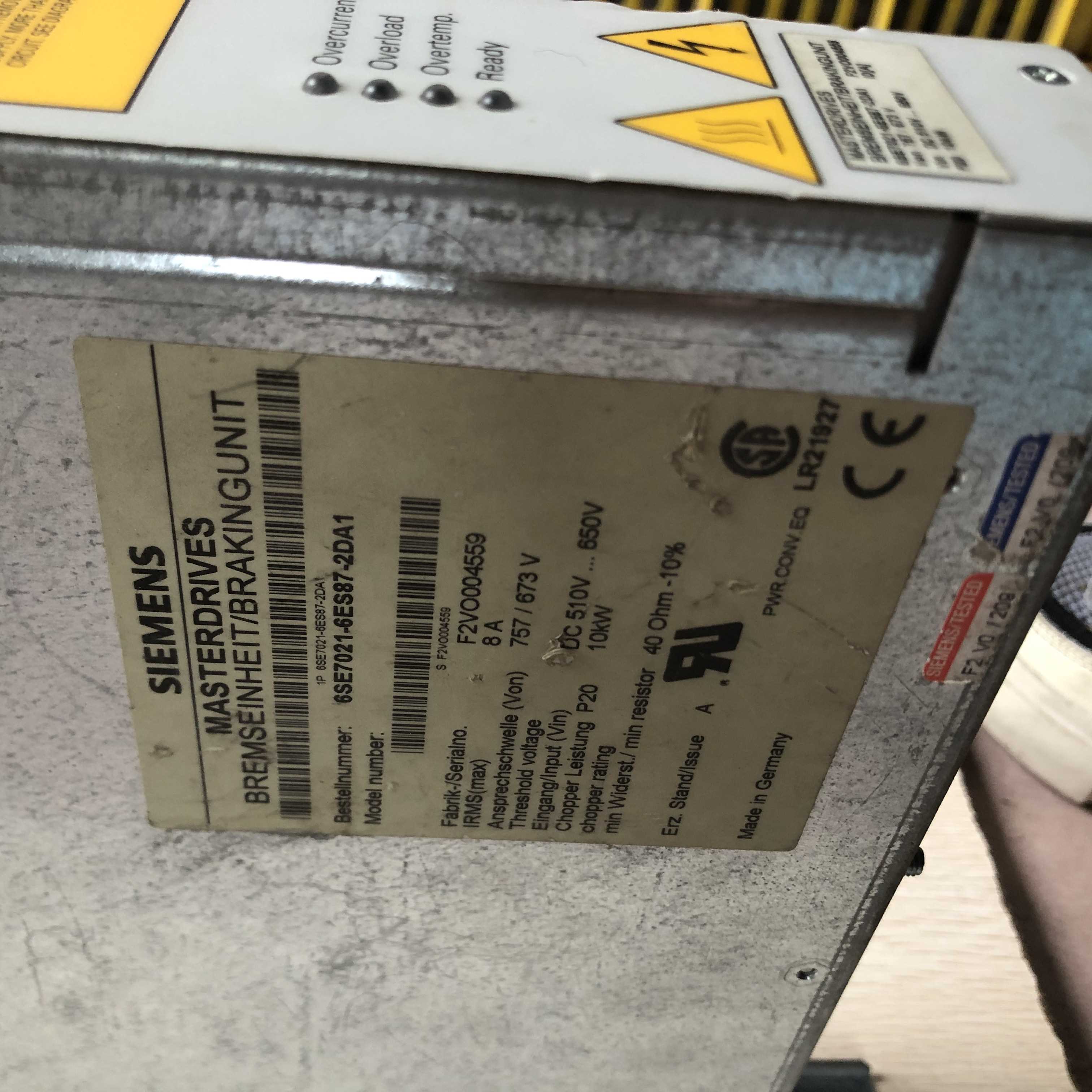 ¥ 原装拆机 SIEMENS 西门子6ES7 021-6ES87-4DA1实物照片询价