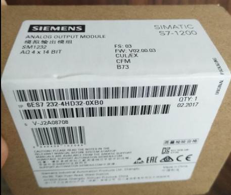 西门子6ES7234-4HE32-0XB0 模拟量输入输出模块6ES72344HE320XB0