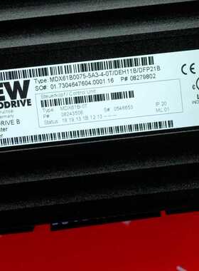@SEW MDX61B0075-5A3-4-0T 赛威全新变频器 MOVIDRIVE 08279802询