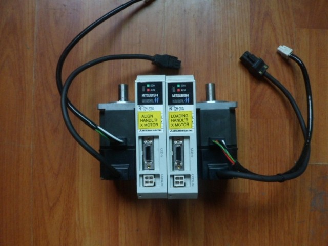 三菱伺服驱动器电机 HC-MFS23+MR-J2M-20DU 拆机 销售询价