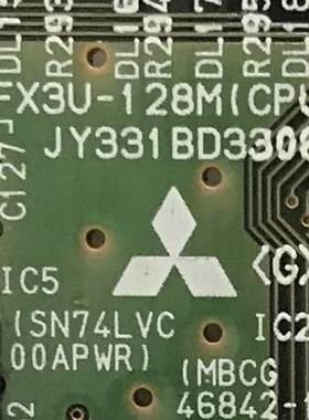 三菱PLC FX3U-32 48 64 80 128MR/MT/ES-A主板 CPU板询价