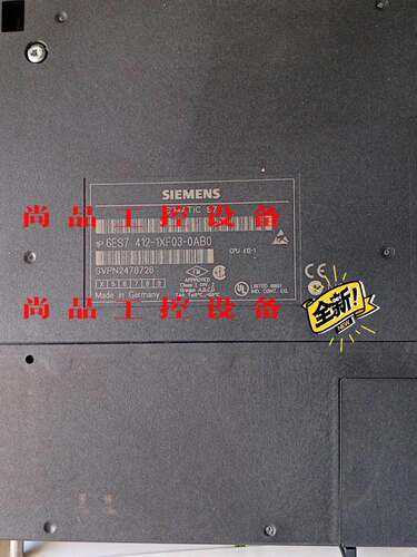 西门子412－1XF03全新的货仅拆封，说明书附件均在。询价