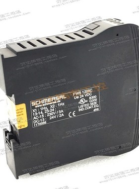 FWS1205C 24VDC 施迈赛/SCHMERSAL安全继电器 FWS1205 现货正品询