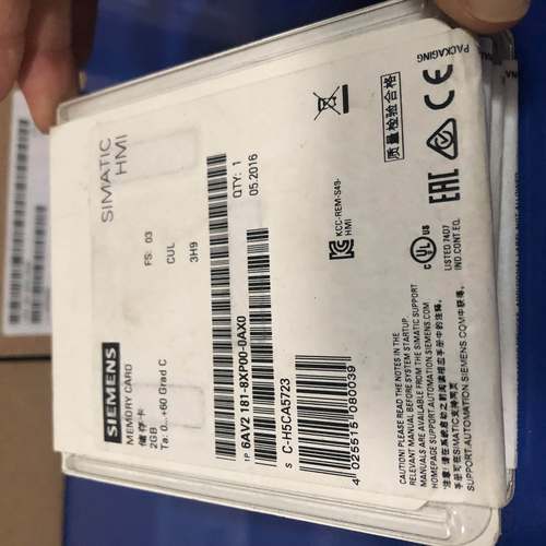 6ES7954-8LC03-0AA0 西门子S71500存储卡 用于 3 3V Flash 4 Mb询