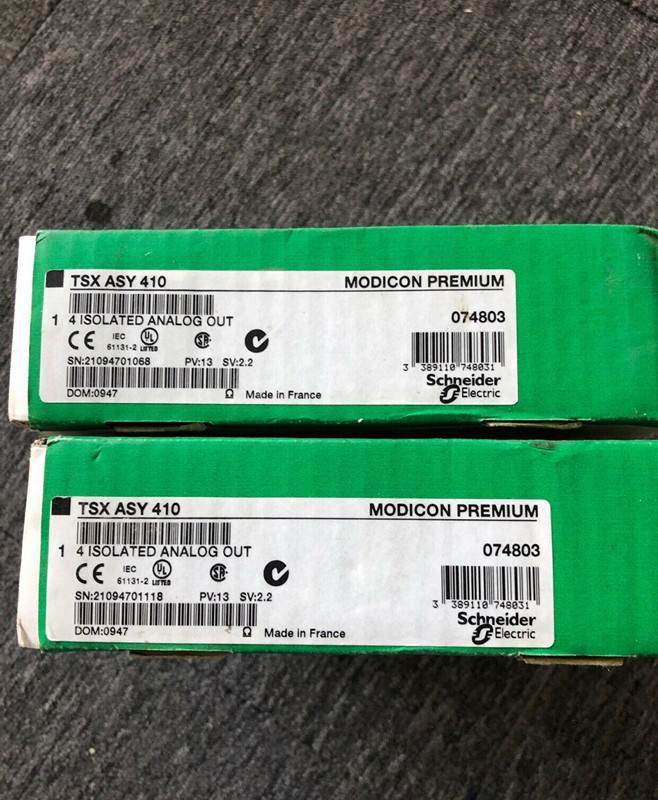 TSXASY410 施耐德plc模块 全新 TSXASY410询价