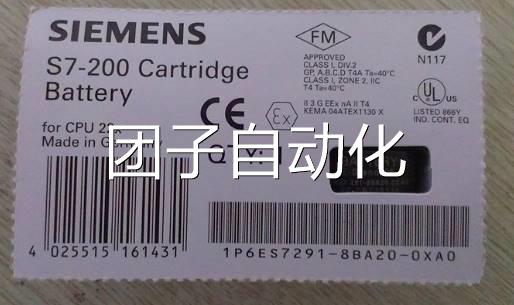 6ES7291-8BA20-0XA0西门子SIMATIC S7-200电池卡原装询价