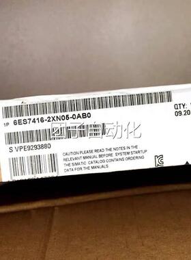 全新原装门子S7-400CPU416F-3中央处西理器ES7416-3FS06-0，A6B0
