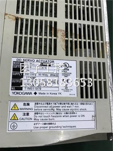 ￥YOKOGAWA 驱动器 包测试好 UD1BG3-004N-1AB-2TA-N/CN 拍前询价