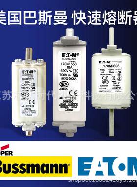 原厂原装全系列 巴斯曼快速熔断器170M4260 170M4261 170M4262询