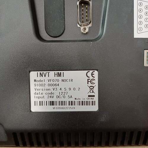 INVT英威腾触摸屏VF0