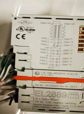 议价BECKHOFF EL2004 EL2008 EL2252 EL2889 数字量输出模块￥