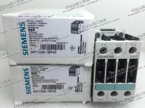 ！原装正品 西门子接触器3RT1026-1BP40 3RT1026-1B..0 DC2询价