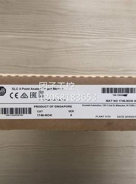 ！1746-NO4I美国AB罗克韦尔PLC模块 Allen-Bradley;SLC500 1746系
