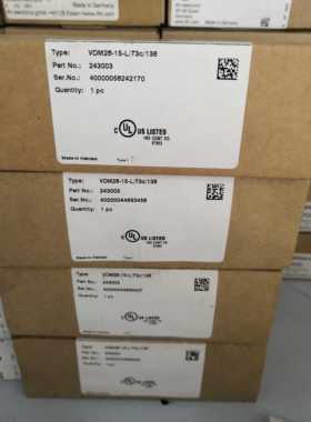 ￥VDM28-15-L/73C/136 243003传感器原装询价