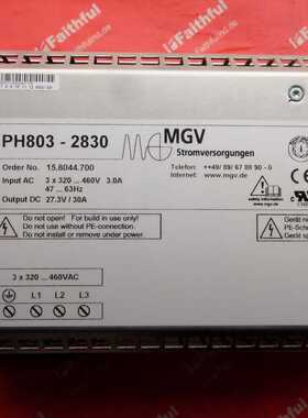 @KUKA 00-110-699 库卡全新KRC2电源模块 MGV PH803-2830询价