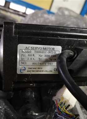 拆机TECO东元伺服电机TSX06401C-3NT3-D 功能完好 非实价询价