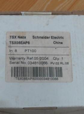 原装拆机TSX08EAP8施耐德PLC温度模块实物图功能包好有质保询价