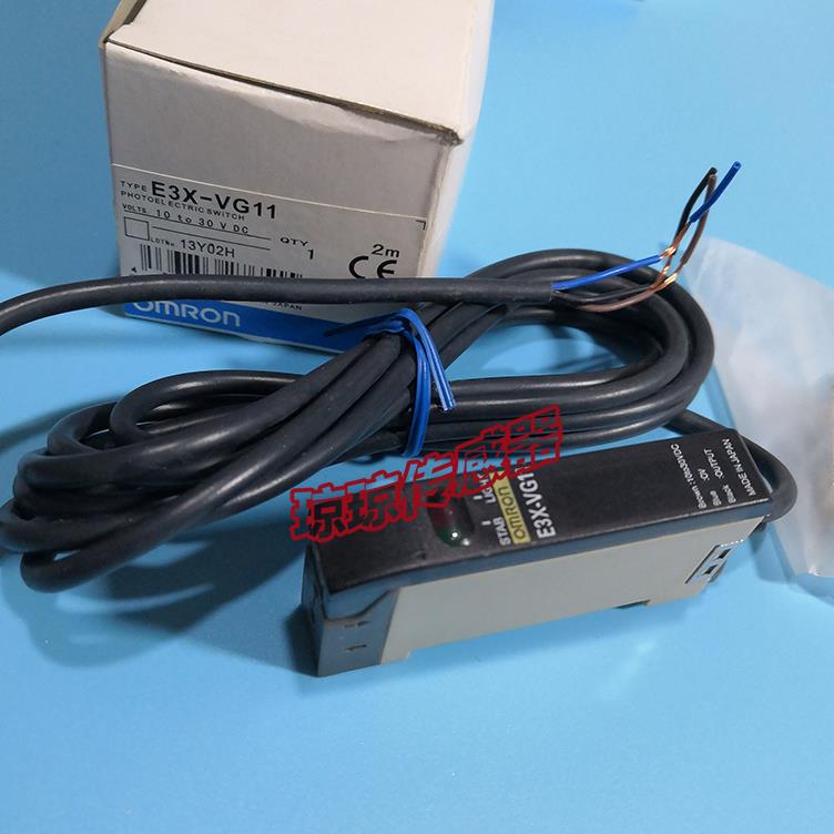 ￥E3X-NV21 E3X-VG11 E3X-NVG21欧姆龙光纤传感器放大器实拍询价