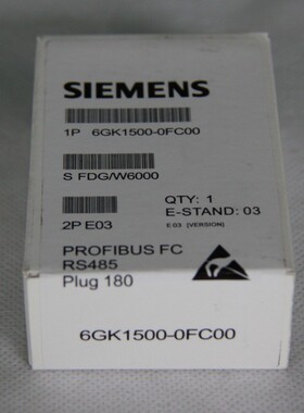 ！原装6GK1500-0FC10西门子DP总线连接器6GK1500-OFC10询价