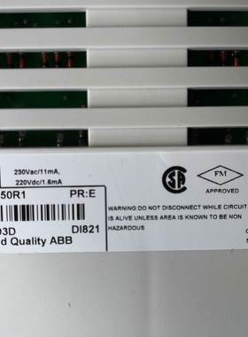 全新原装ABB S800 I/O模块 DI821 3BSE008550R1现货询价