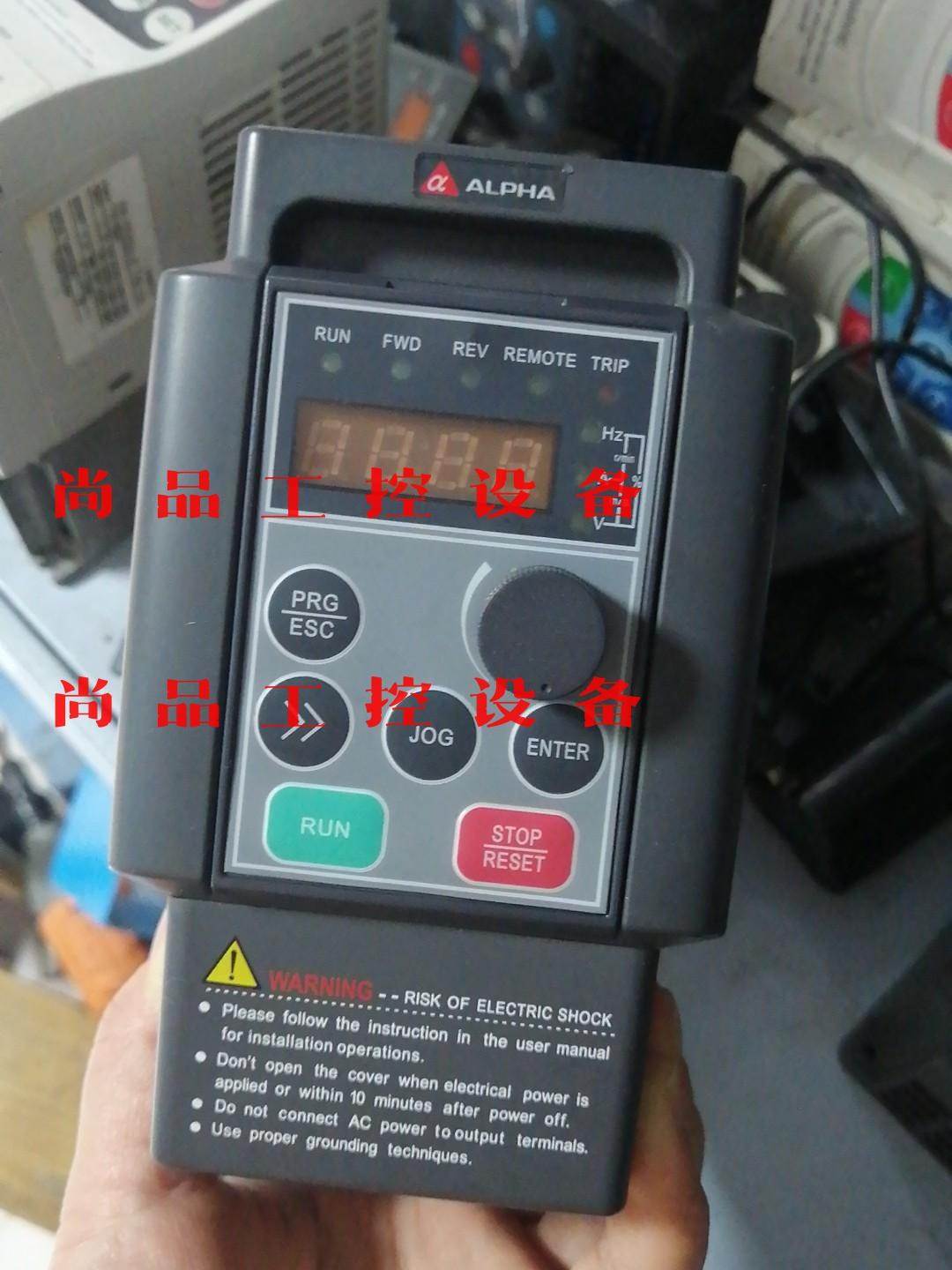 阿尔法变频器ALPHA6000M系列0.75KW 220V询价